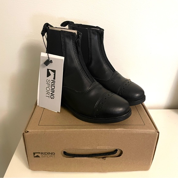 Girl’s Riding Boots Size 1 New With Box and Tags - Picture 1 of 7
